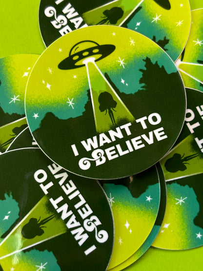 I Want To Blythe-lieve Vinyl Sticker