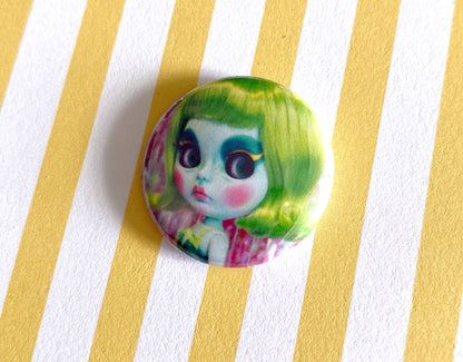 Dear Girlface Dolls 1" Pin / SERIES 3